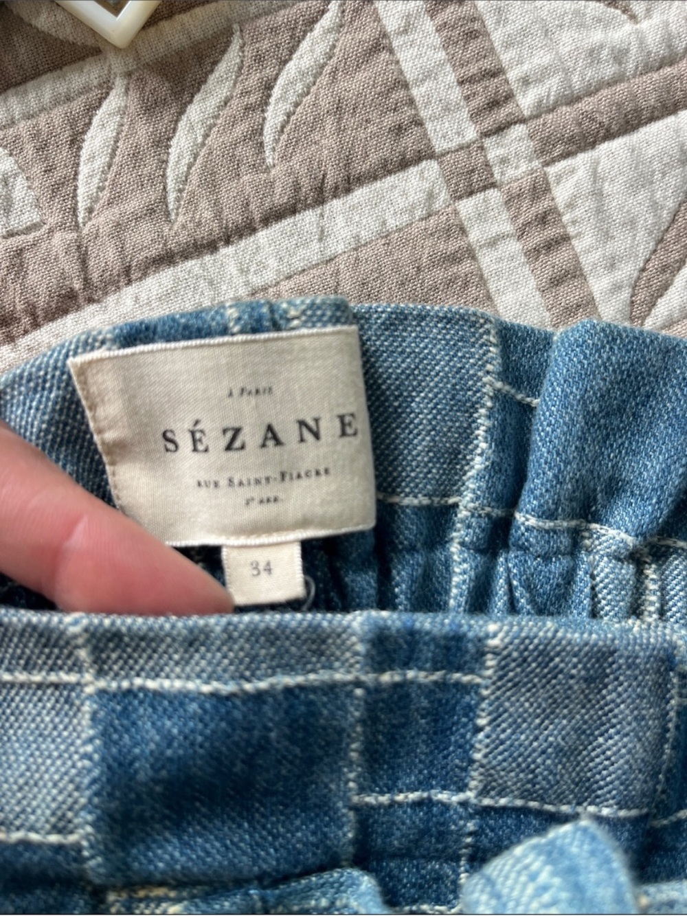 Sezane Pants Size 34/XS - Picture 4 of 5